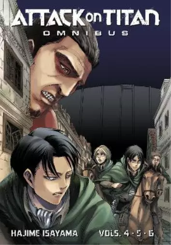 Hajime Isayama Attack on Titan Omnibus 2 (Vol. 4-6) (Tapa blanda)