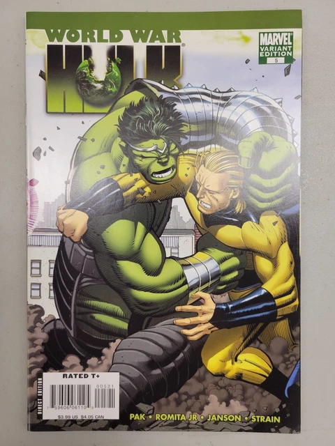 World War Hulk #5 1:25 1St Appearance Skaar Son Of Hulk Marvel First Print*
