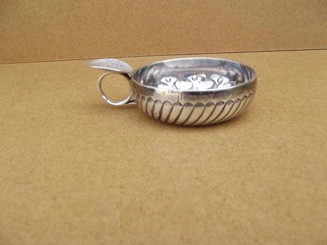 Tastevin Ancien En Argent Massif – Poinçon Minerve – Fabrication Française – Vintage