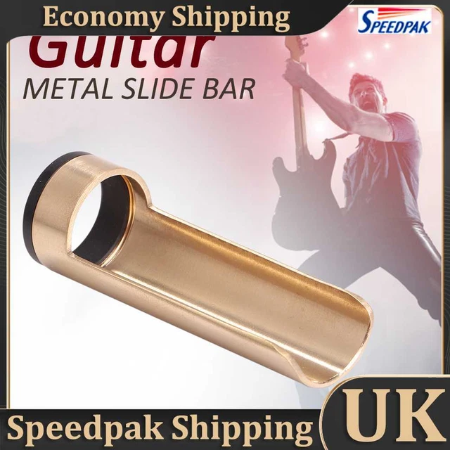 NEW Metal Guitar Slide Bar Finger Sleeve Smooth Slides for Ukulele String Instru