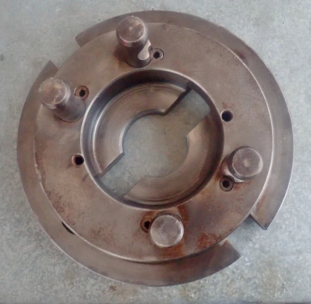 Large Face Plate, D-Series? Lathe, 9" Diameter, Machinist Adapter Plate