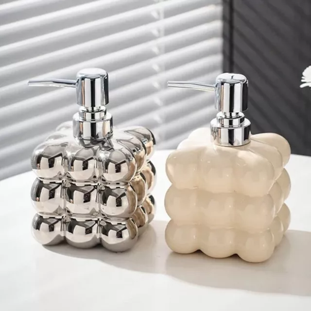 Ceramic Soap Dispenser Luxury Foam Pump Bottle  Accessories