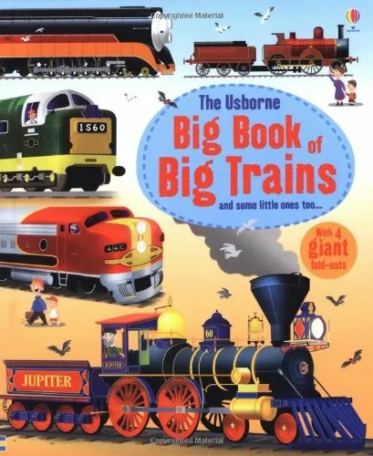 Big Book of Big Trains-Megan Cullis,Gabriele Antonini