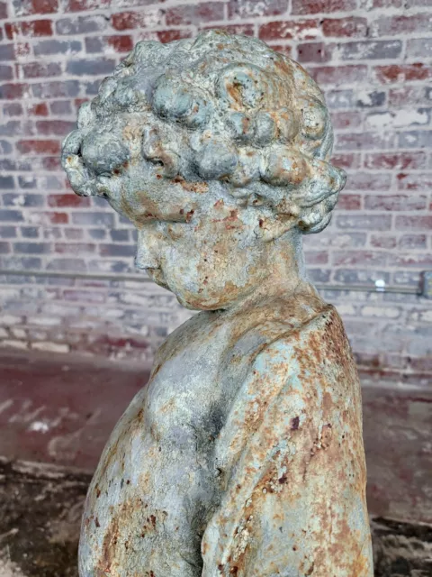 18th century Italian Putti Outdoor Iron sculpture 3