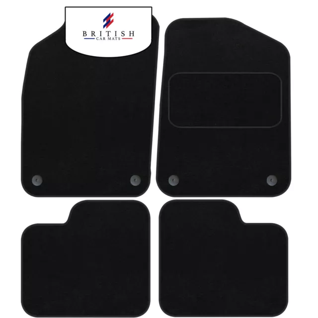 Fits Fiat 500 Dec 2012-Onwards Fully Tailored Carpet Car Floor Mats Black 4pc