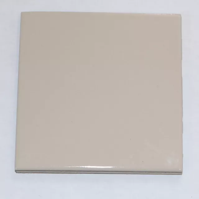 4x4 Tile Smoke Gray Glossy Vintage Mosaic Ceramic C#519 1 Pc