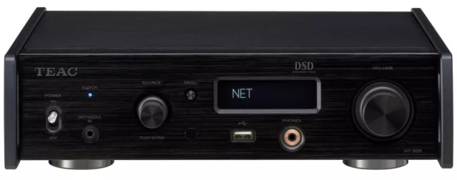 NT-505-X USB Réseau Dac Pre-amp Black Noir