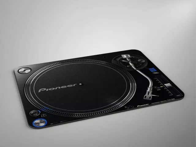 DJ Turntable On A Foam Mouse mat - Great Gift Idea For Music Fans