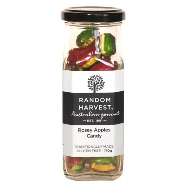 Random Harvest Rosey Apples Candy 170g Australian Gourmet