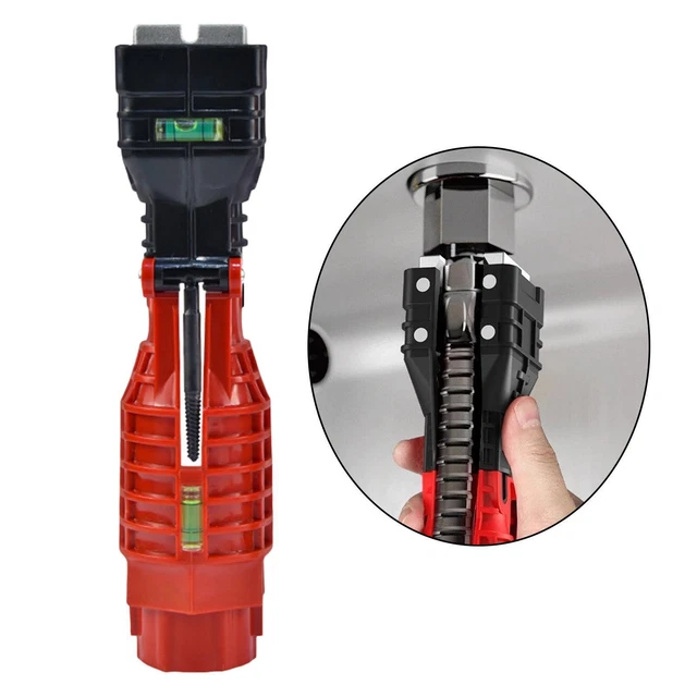 Multifunzione Rubinetto Installatore Chiave Idraulica Tubo Chiave Riparazione