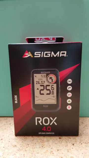 Sigma ROX 4.0 GPS Fahrradcomputer Höhenmesser E-Bike GLONASS Komoot OVP