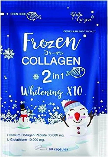 Frozen Collagen 2in1 Whitening X10