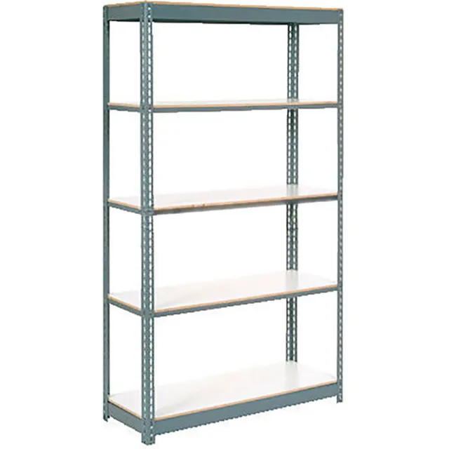 Global Industrial Extra Heavy Duty Shelving 36Wx18Dx96H 5 Shelves 1500 lbs. Cap.