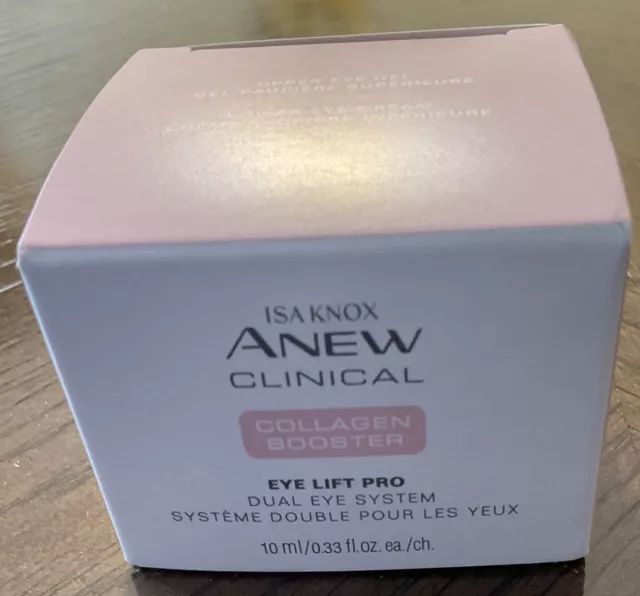 Avon Anew Clinical Isa Knox Collagen Booster~Eye Lift Pro Dual Eye System