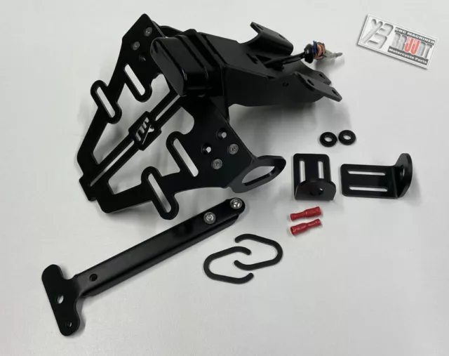 BRUUDT Kennzeichenhalter Tail tidy für Yamaha MT07 MT-07 Baujahr 2014-2019