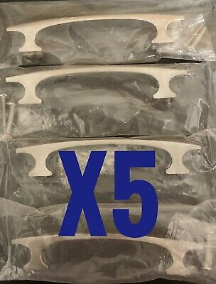 NEW Silver Drawer Pulls Cabinet Pulls Heavy-Duty Beautiful: LOT OF 5 (FIVE)