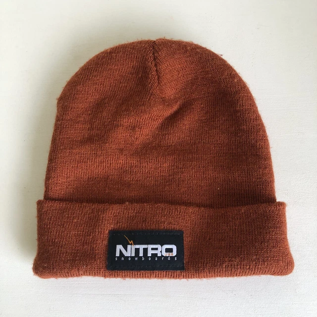 Falling Snow Toque NITRO SNOWBOARD ORANGE Fall 2021 Beanie Toque Hat One Size Winter Snow ...