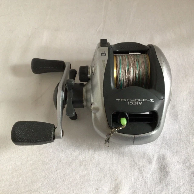Moulinet Casting Vintage Daiwa Triforce-Z 153iv - Baitcaster Pour Pêche En Eau Douce - Occasion