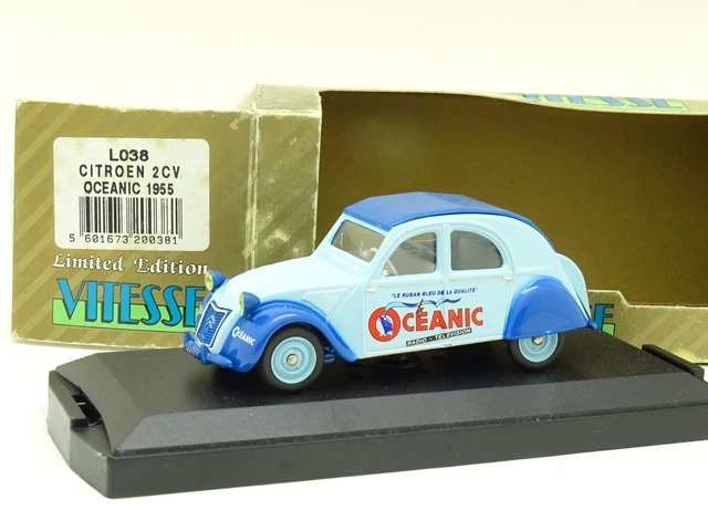Models - Die Cast Vitesse - Citroen 2CV 1957 / Pompiers De Paris 1/43