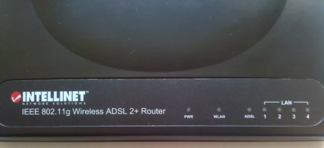 INTELLINET Wireless ADSL 2+ BROADBAND MODEM ROUTER 2