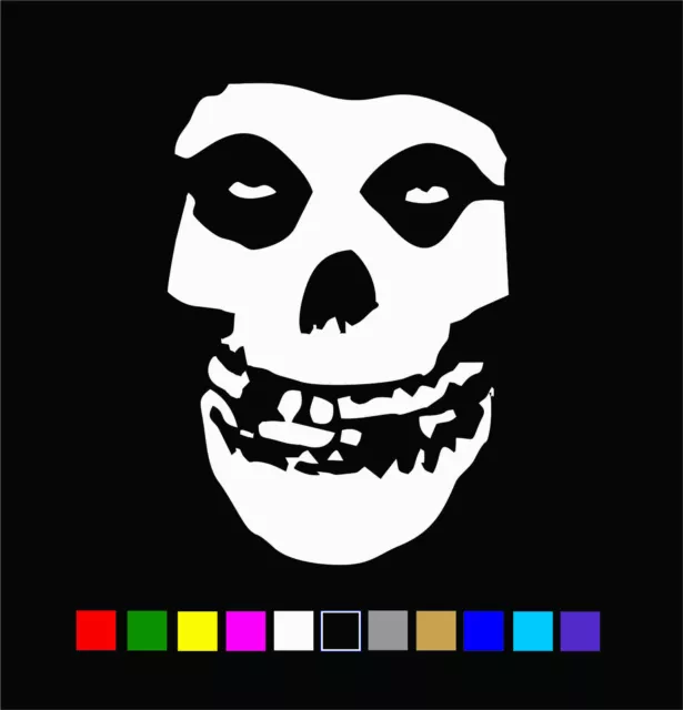 Misfits Skull Vinyl Die Cut Decal Sticker Fiend