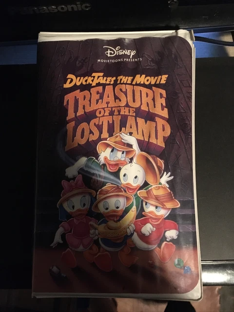 DUCKTALES THE MOVIE: Treasure of the Lost Lamp (VHS, 1991). Disney EUR ...