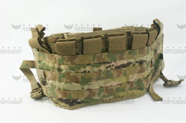 US Army OCP Multicam Molle II Tactical Assault Panel TAP Chest Rig Harness Vest