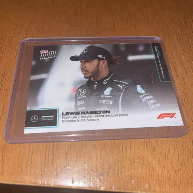 topps now lewis hamilton f1