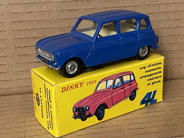 DINKY TOYS ANCIEN #1406 RENAULT SINPAR 4X4 TANGUY/LAVERDURE SANS BOITE