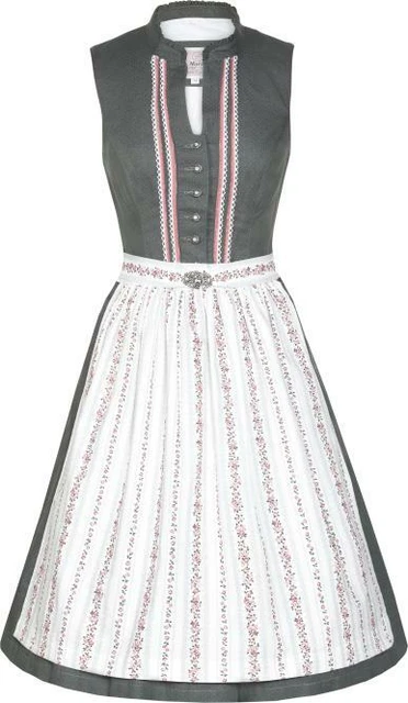Neues MarJo Dirndl Hila grau,58cm,edel,Letzte in Gr.34 und 40,reduziert 40%