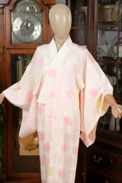 Dear Vanilla Japanese Juban Undergown Women's Kimono Inner Robe Genuine Vintage 2