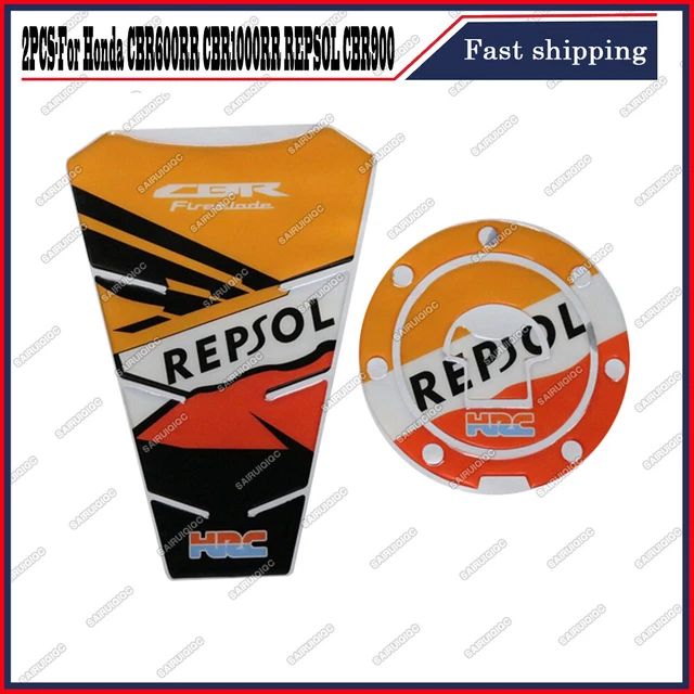 3D Fuel Tank Pad Stickers Protector Decals For Honda CBR600RR CBR1000RR REPSOL