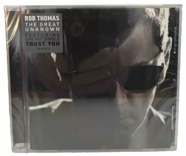 The Great Unknown by Rob Thomas (CD, 2015) Brand New! Factory Sealed!