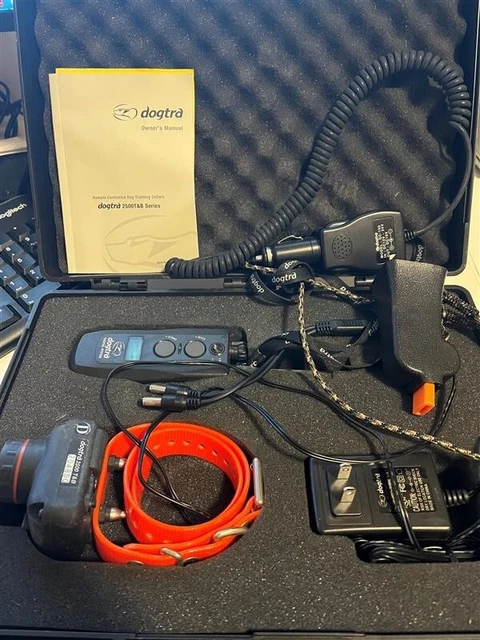 Dogtra Training Collar 2500 T & B with remote, case and instructions