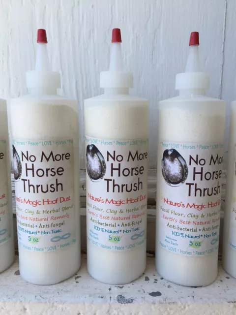 No More Horse Thrush Natural Thrush Hoof Treatment Clay Powder Healthy Hooves