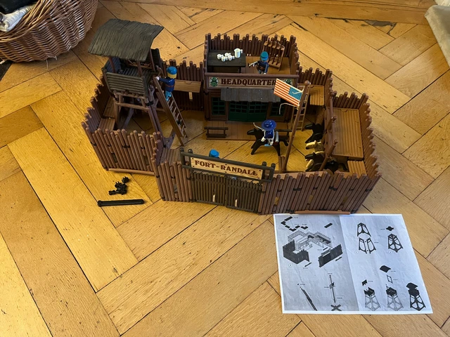 CUSTOM PLAYMOBIL ACW en 3D - 1 fortification détruite - rempart - redoute EUR 49,00 - FR