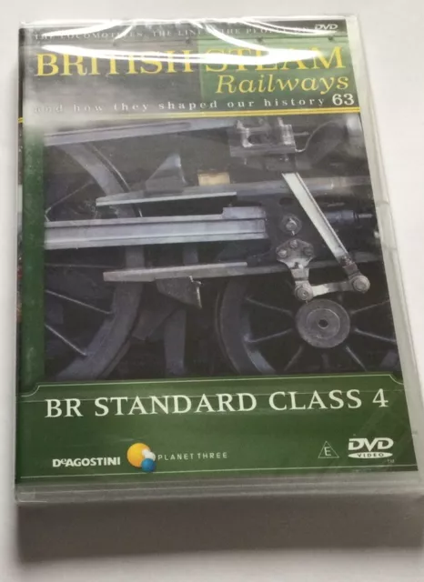 British Steam Railways No 63 BR Standard Class 4 DVD