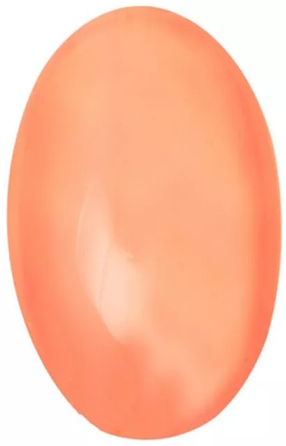 Natural Fine Peach Cat's Eye Moonstone - Oval Cabochon - Sri Lanka - AAA Grade