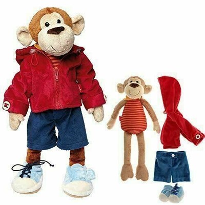 sigikid Doudou Singe avec Attache Tétine 