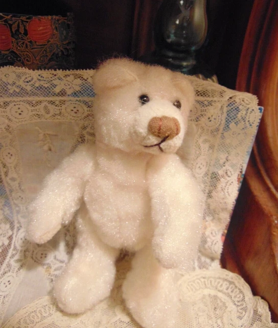 PETIT OURS POLAIRE peluche articul?�e mohair vintage EUR 20,00 - PicClick FR