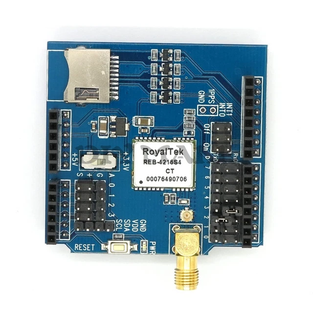 GPS Shield GPS Module  Expansion Board  REB-4216S4 for Arduino Mega 2