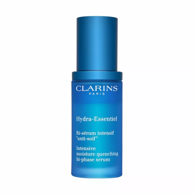 Clarins Hydra-Essentiel Intensive Moisturize Quenching Bi-Phase Serum 1oz, 30ml