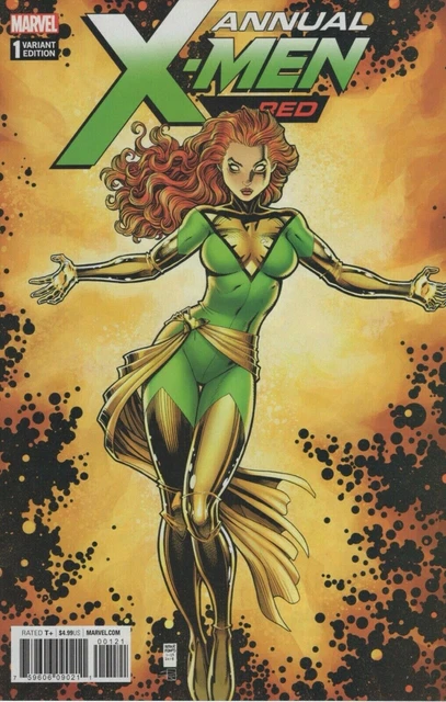 X-MEN RED ANNUAL ISSUE 1 - FIRST 1st PRINT ADAMS VARIANT COVER - MARVEL COMICS