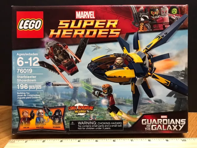 ✰ LEGO STARBLASTER SHOWDOWN Guardians of the Galaxy MARVEL Super Heroes #76019