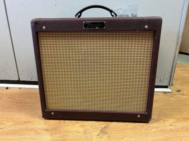 Fender FSR Blues Junior III Wine Red 1x12 Valve Combo Amplifier