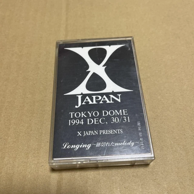 ミュージシャン X JAPAN DEMO TAPE 1994 TOKYO DOME X Japan – Longing ～跡切れた Melody～ – Cassette (Limited