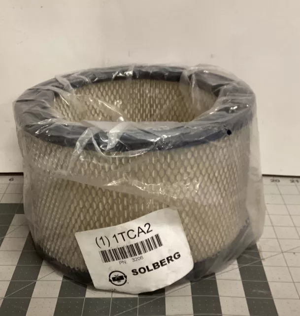 NOB  SOLBERG 3206, Filter Cartridge 7 1/4" ID 9 3/4" OD 6" High (Grainger 1TCA2)