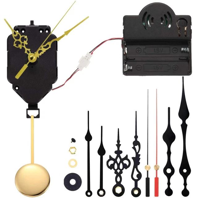 Quartz Pendulum Trigger Clock Movement Chime Music Box Completer DIY Wall