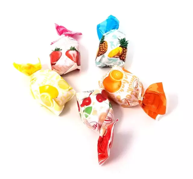 Crazyoutlet  Assorted Fruit Filled Bon Bon Hard Candy, Individually Wrapped, 2 P 3