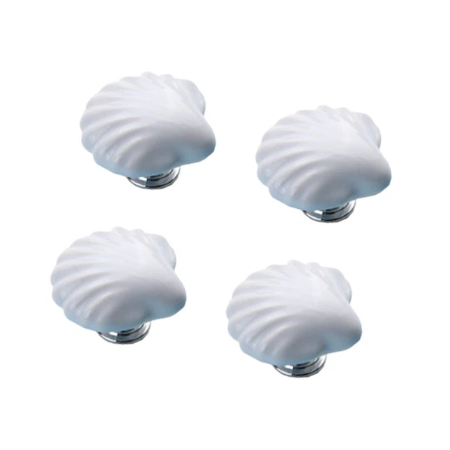 4 Pcs Sailing Decor Ceramic Dresser Knobs Ocean Decor Dressers Closet Cabinet